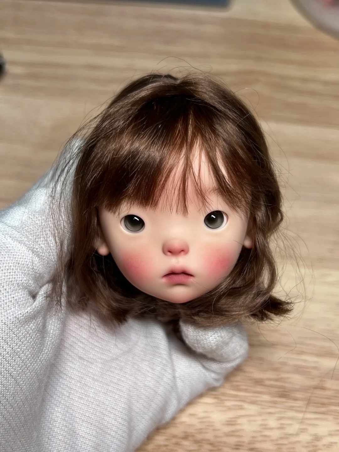 Beauty Makeup For Girl - 1/6 Scale SD BJD Doll Head
