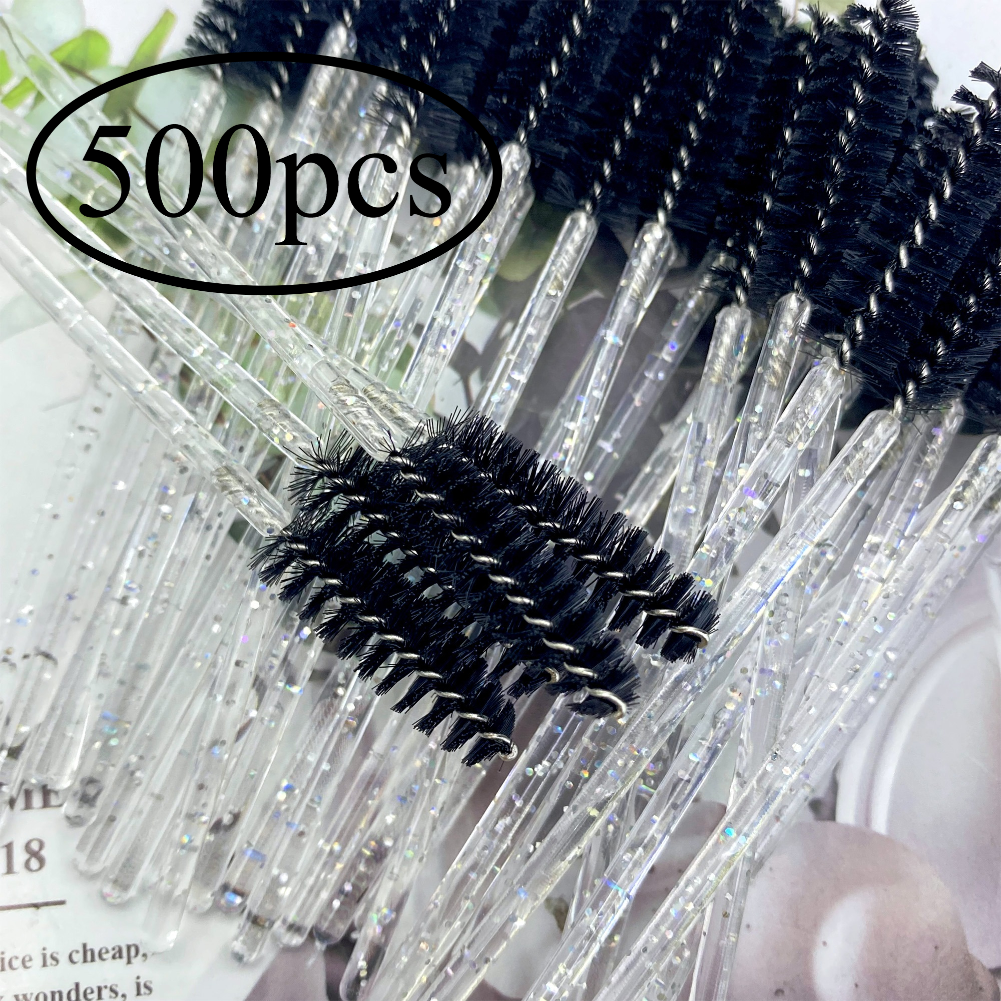 Beauty Makeup Kit - 500PCS Eyelashes Brushes Set Wholesaler Disposable