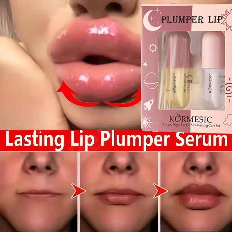 Beauty Makeup Kit - Instant Lip Plumping Essential Oil Nourishing