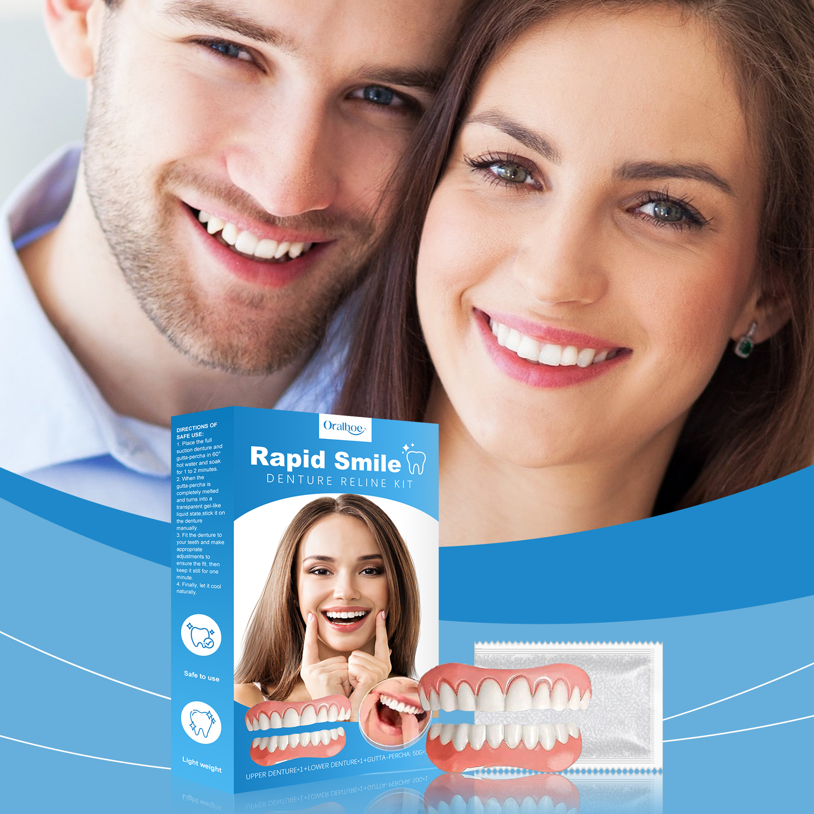 Beauty Makeup Kit - Cosmetic Tooth Veneer Kit - Dental