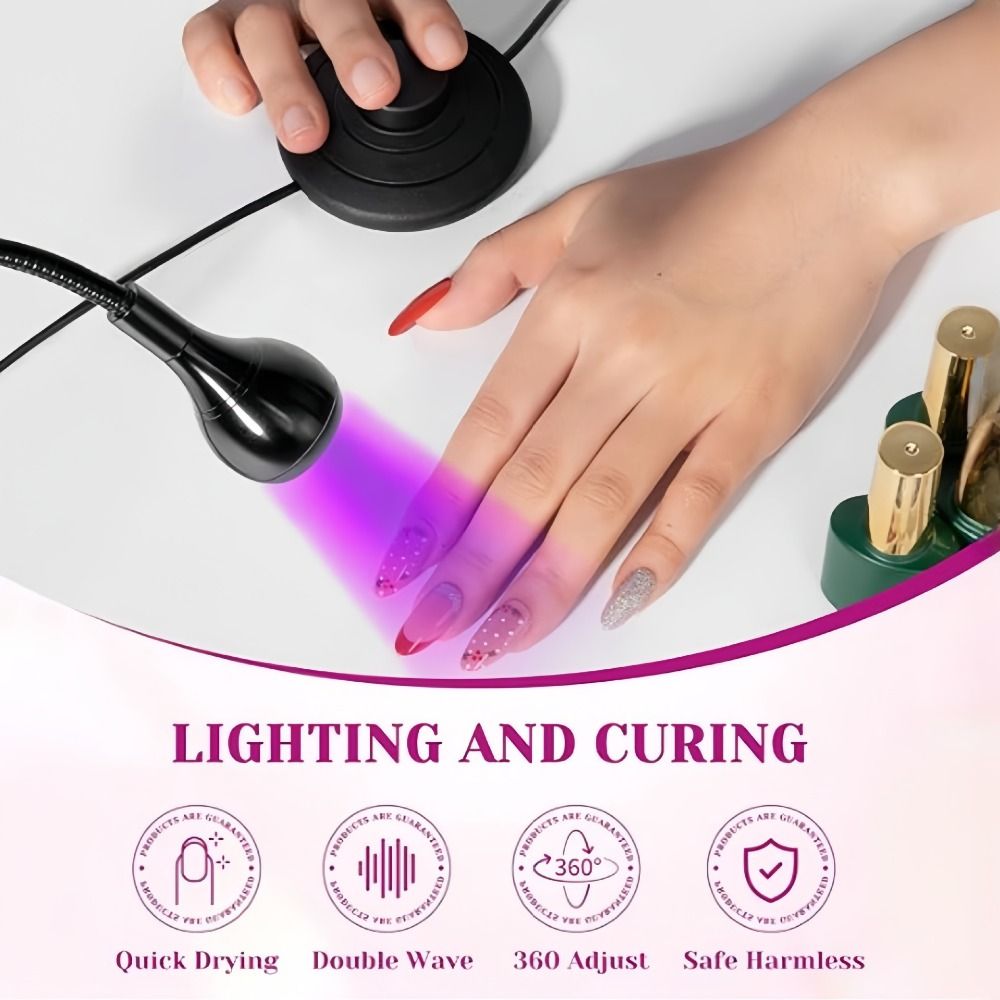 Portable 5W/3W UV Led Nail Lam - Uv Nail Lamp recensione e prezzo