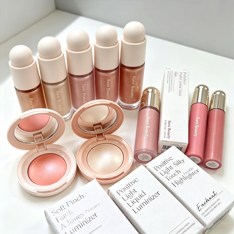 Rare Beauty Powder Blush Highl - Rare Beauty Makeup Kit recensione e prezzo