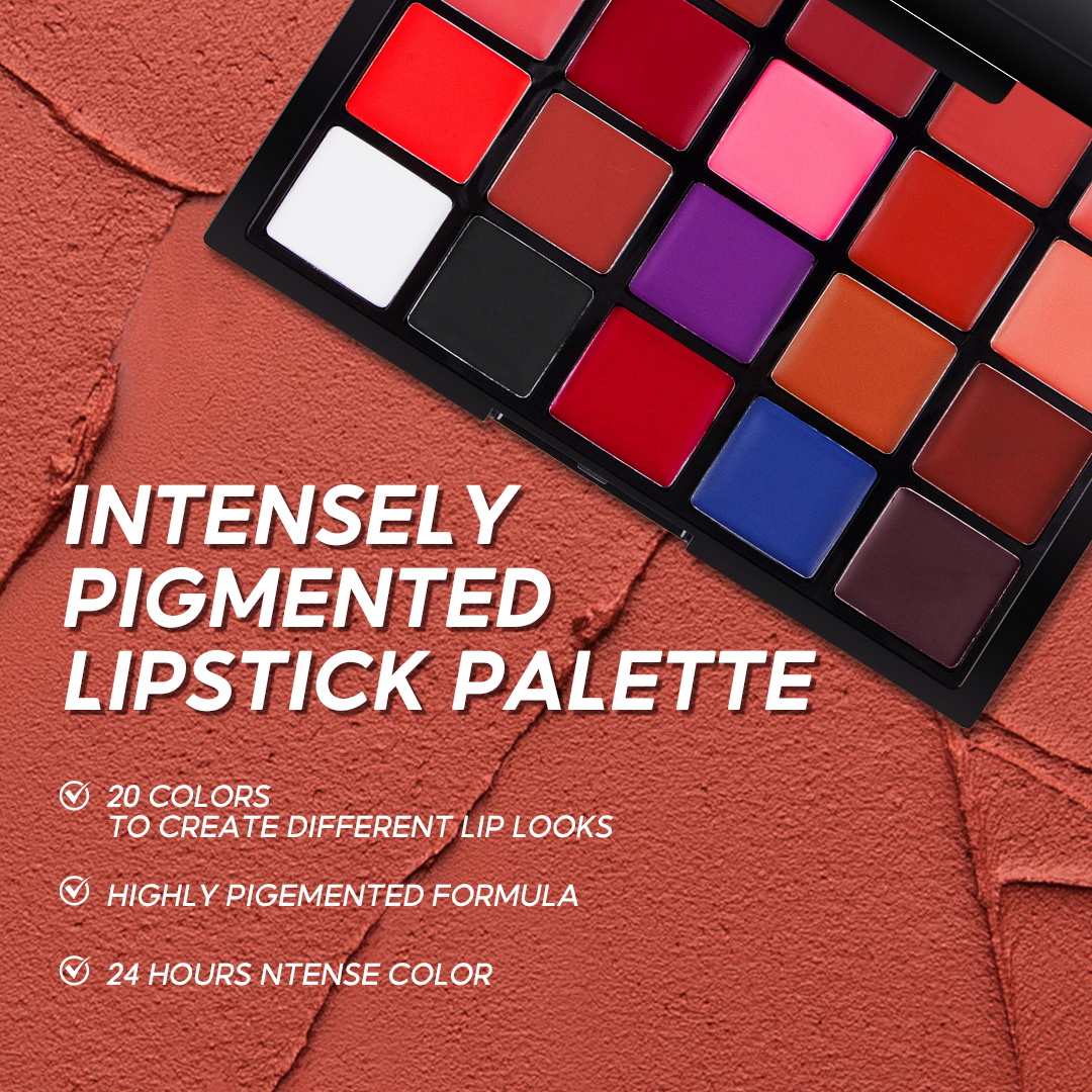 IMAGIC 20 Colors Lipstick Pale - Beauty Makeup Palette recensione e prezzo