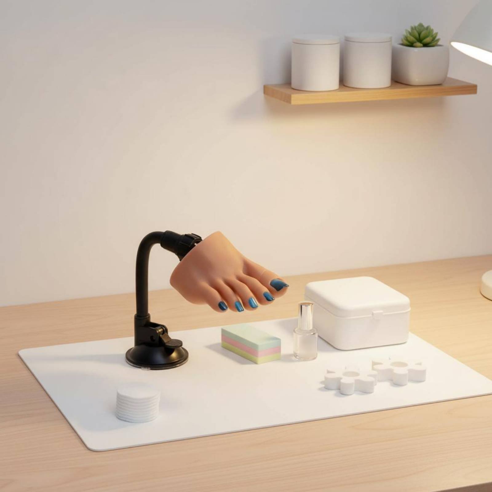 Nail Practice Foot Realistic P - Uv Nail Lamp recensione e prezzo