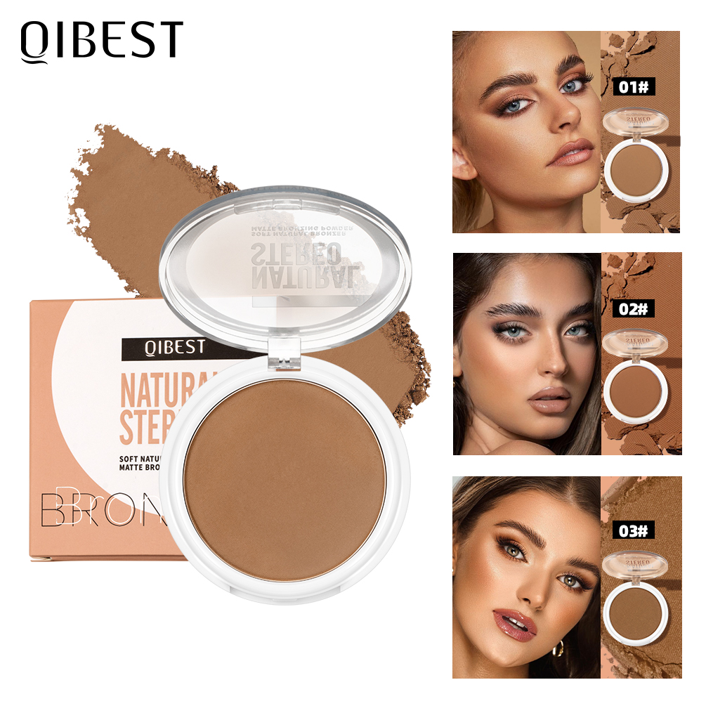 QIBEST 3 Colors Highlighter Br - Beauty Makeup Palette recensione e prezzo