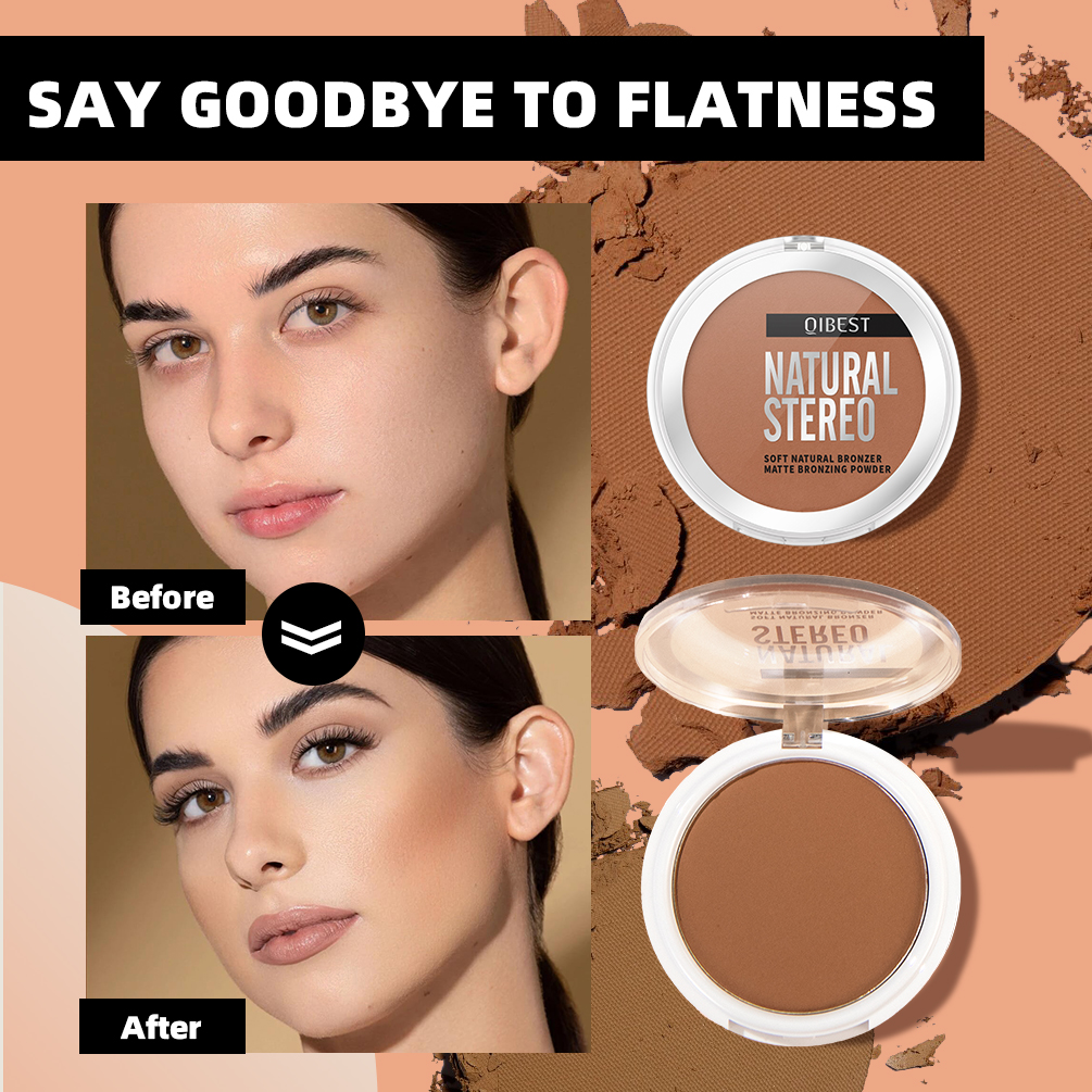 QIBEST 3 Colors Highlighter Br - Beauty Makeup Palette recensione e prezzo