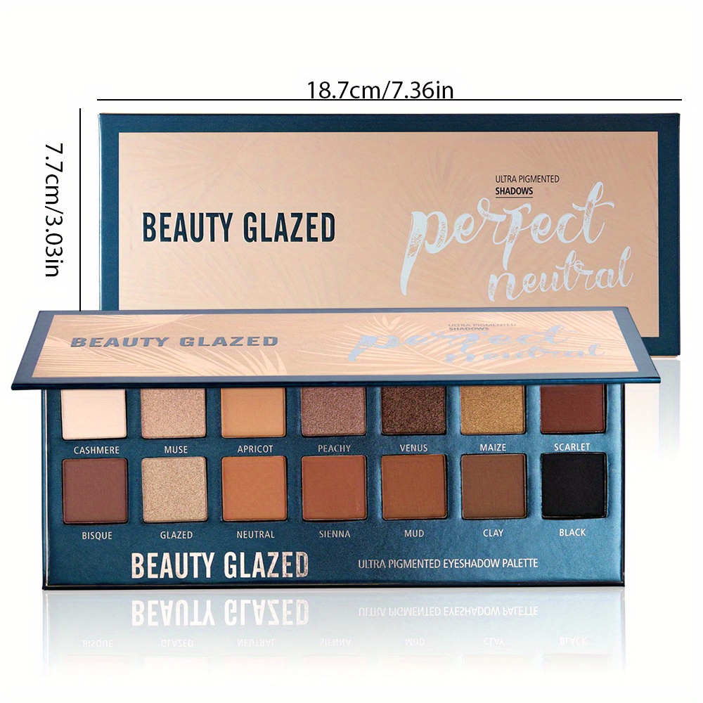 BEAUTY GLAZED 14 Colors Eyesha - Beauty Makeup Palette recensione e prezzo