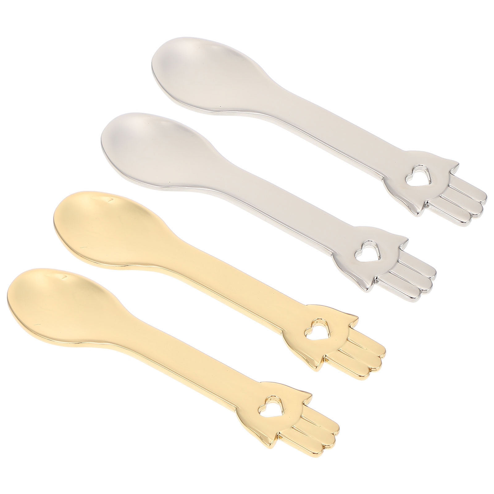 4Pcs Makeup Spoons Zinc Alloy  - Makeup And Beauty recensione e prezzo