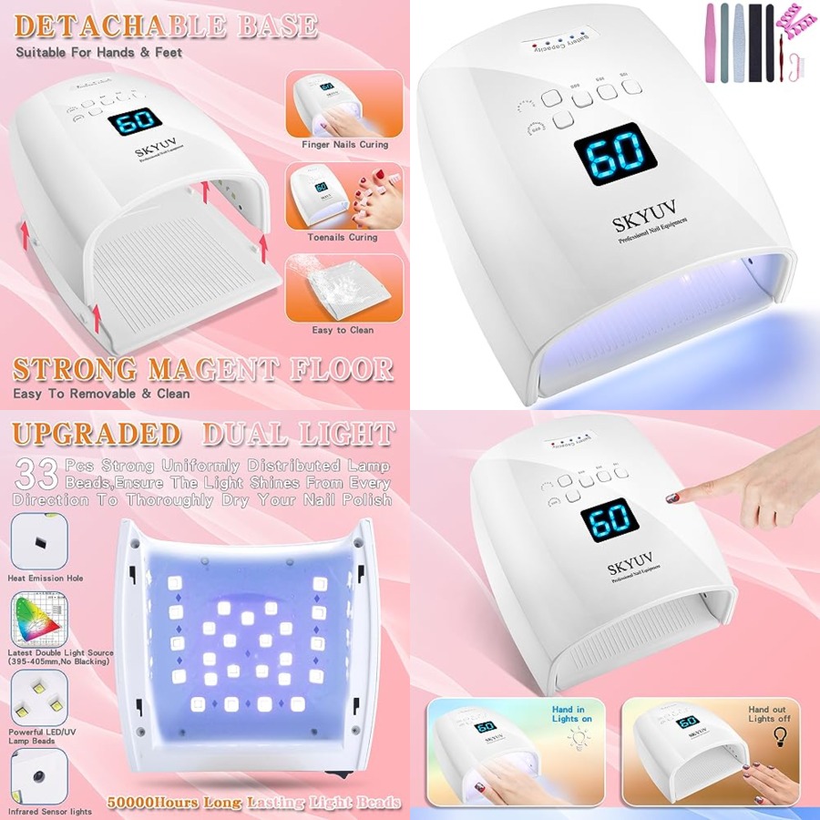 Rechargeable Faster Drying UV  - Uv Nail Lamp recensione e prezzo