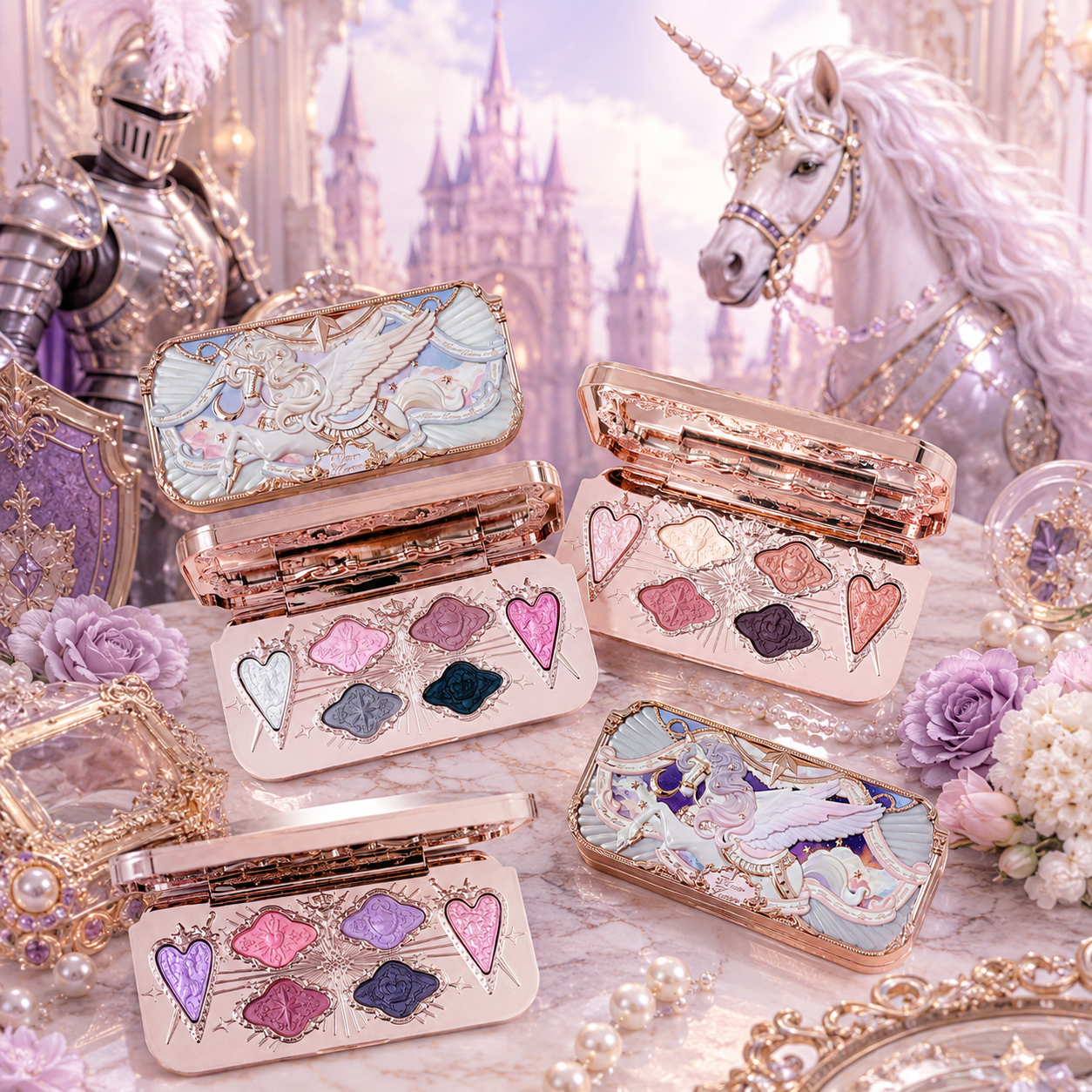 Flower Knows Knight Unicorn Ey - Beauty Makeup Palette recensione e prezzo