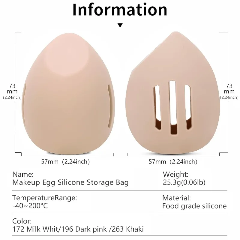 Silicone Beauty Egg Breathable - Beauty Makeup Kit recensione e prezzo