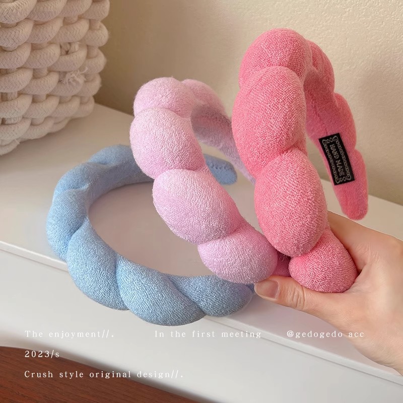 Retro Puffy Hair Band Sponge H - Beauty Makeup For Girl recensione e prezzo