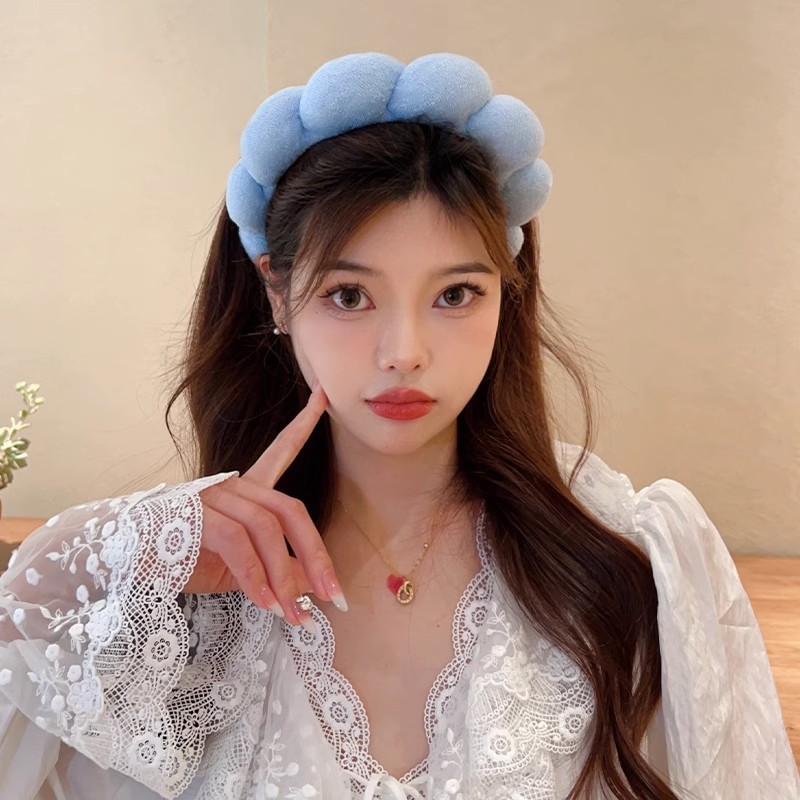 Retro Puffy Hair Band Sponge H - Beauty Makeup For Girl recensione e prezzo
