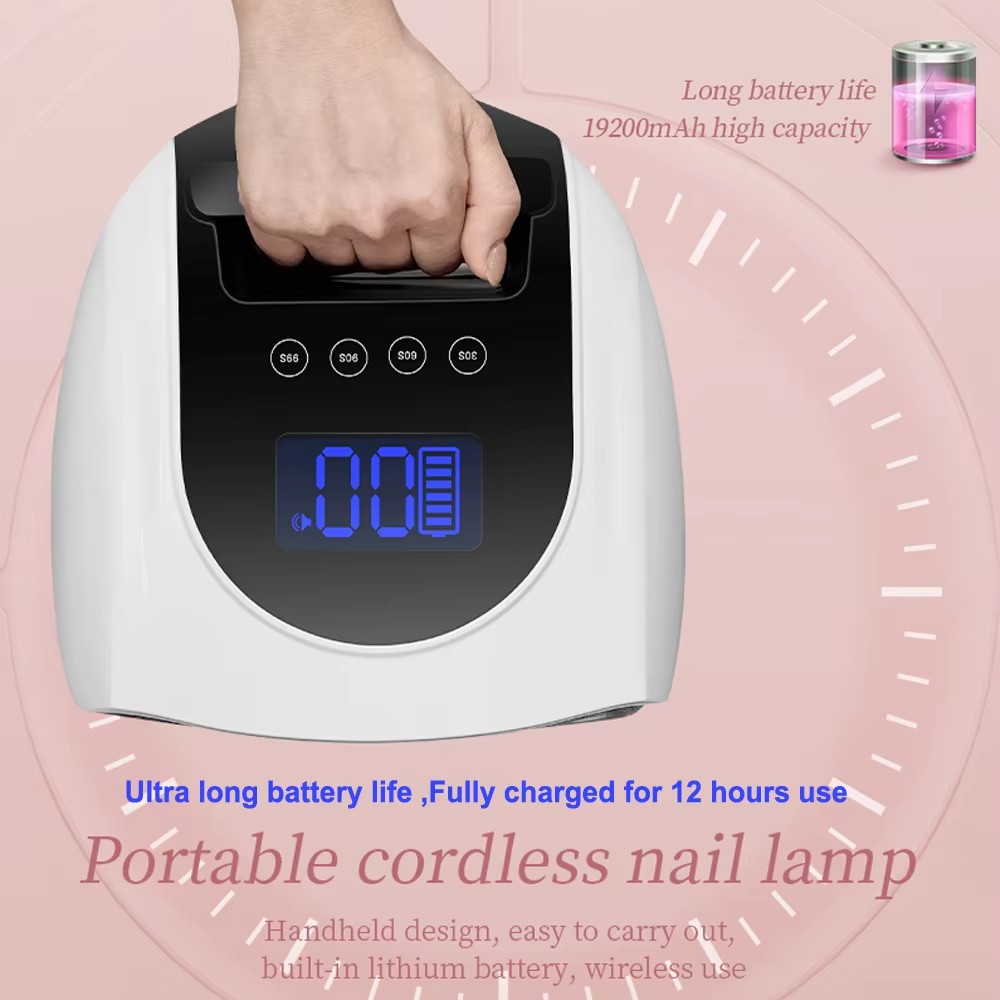 Rechargeable 96W Nail Lamp wit - Uv Nail Lamp recensione e prezzo