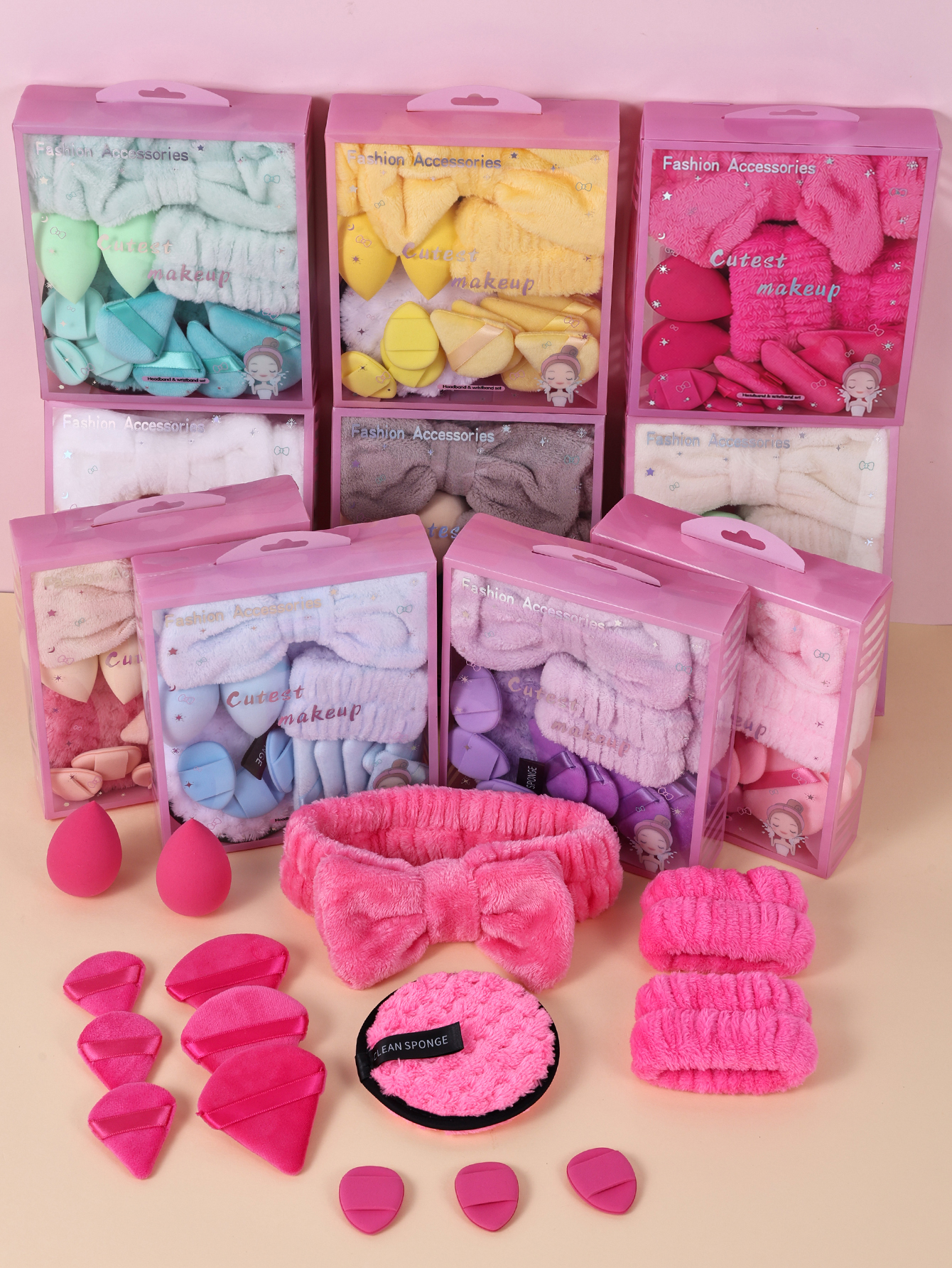 15pcs Women Wash Face Spa Hair - Beauty Makeup Kit recensione e prezzo