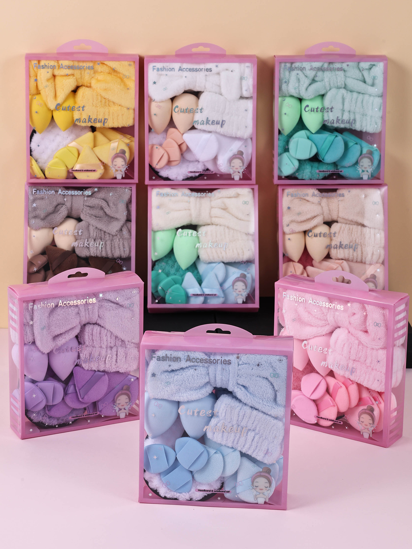 15pcs Women Wash Face Spa Hair - Beauty Makeup Kit recensione e prezzo