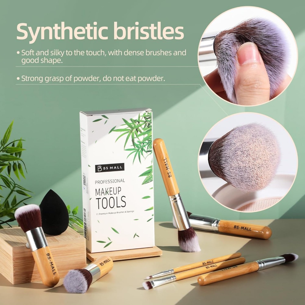 BS-MALL Makeup Brush Set 11Pcs - Beauty Makeup Kit recensione e prezzo