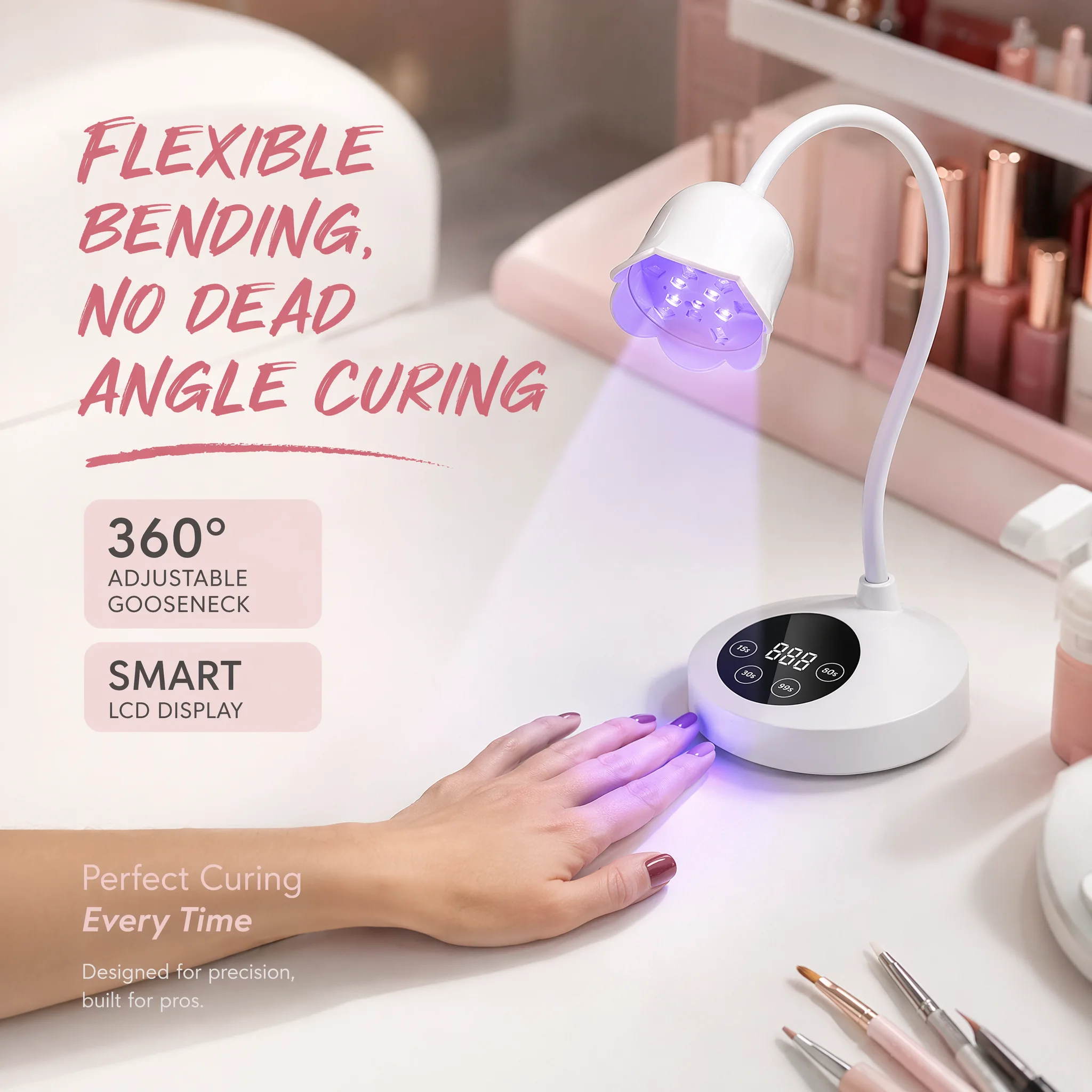 UV LED Nail Lamp Rechargeable  - Uv Nail Lamp recensione e prezzo