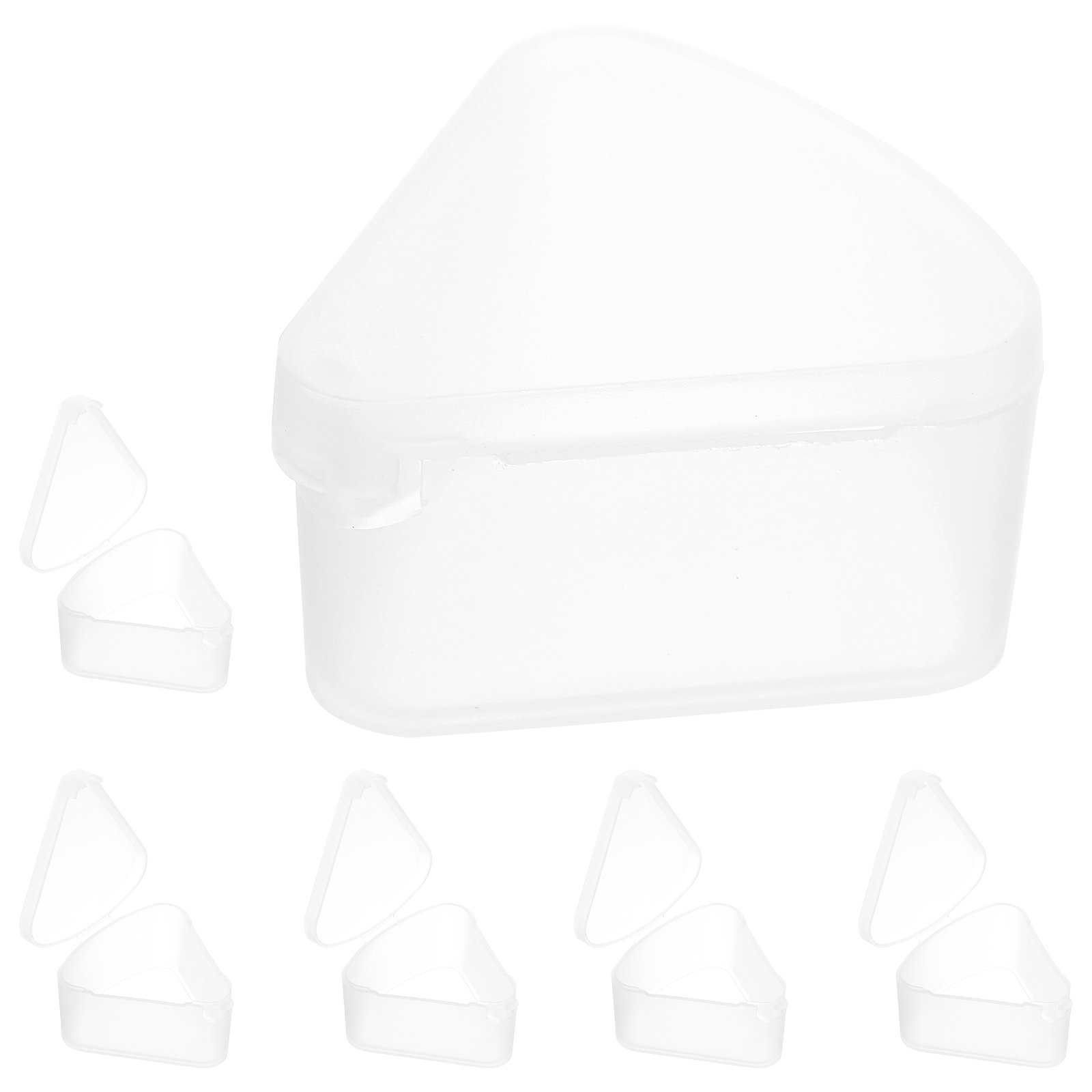 6Pcs Triangle Powder Puff Case - Makeup And Beauty recensione e prezzo