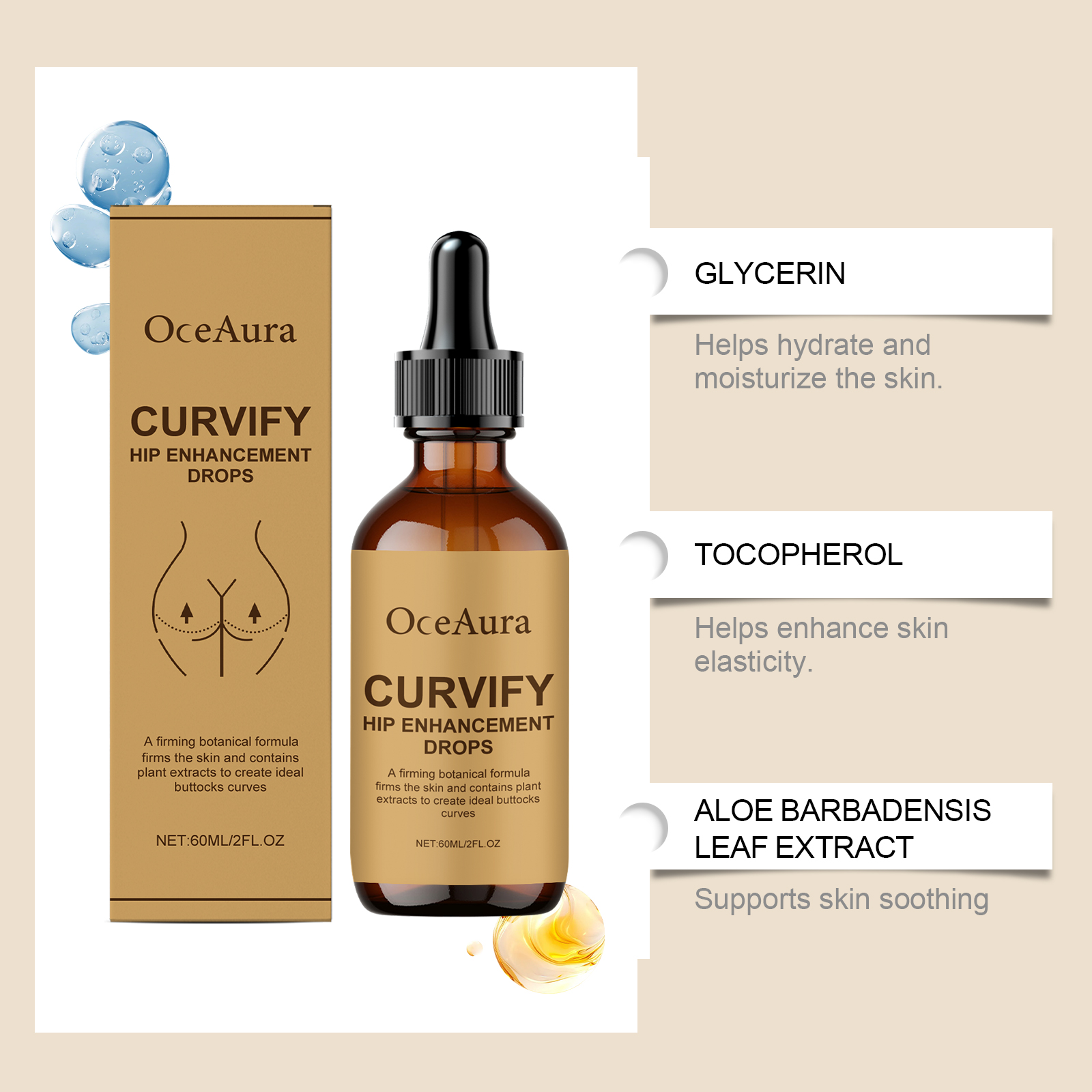 Butt Enhancement Serum,Active  - Makeup And Beauty recensione e prezzo