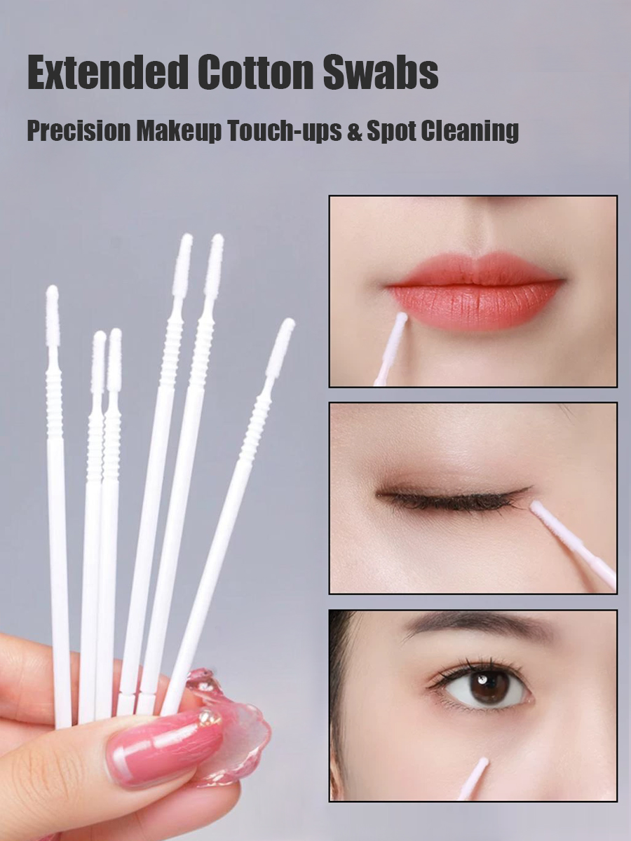Disposable Long Cotton Swabs E - Makeup And Beauty recensione e prezzo