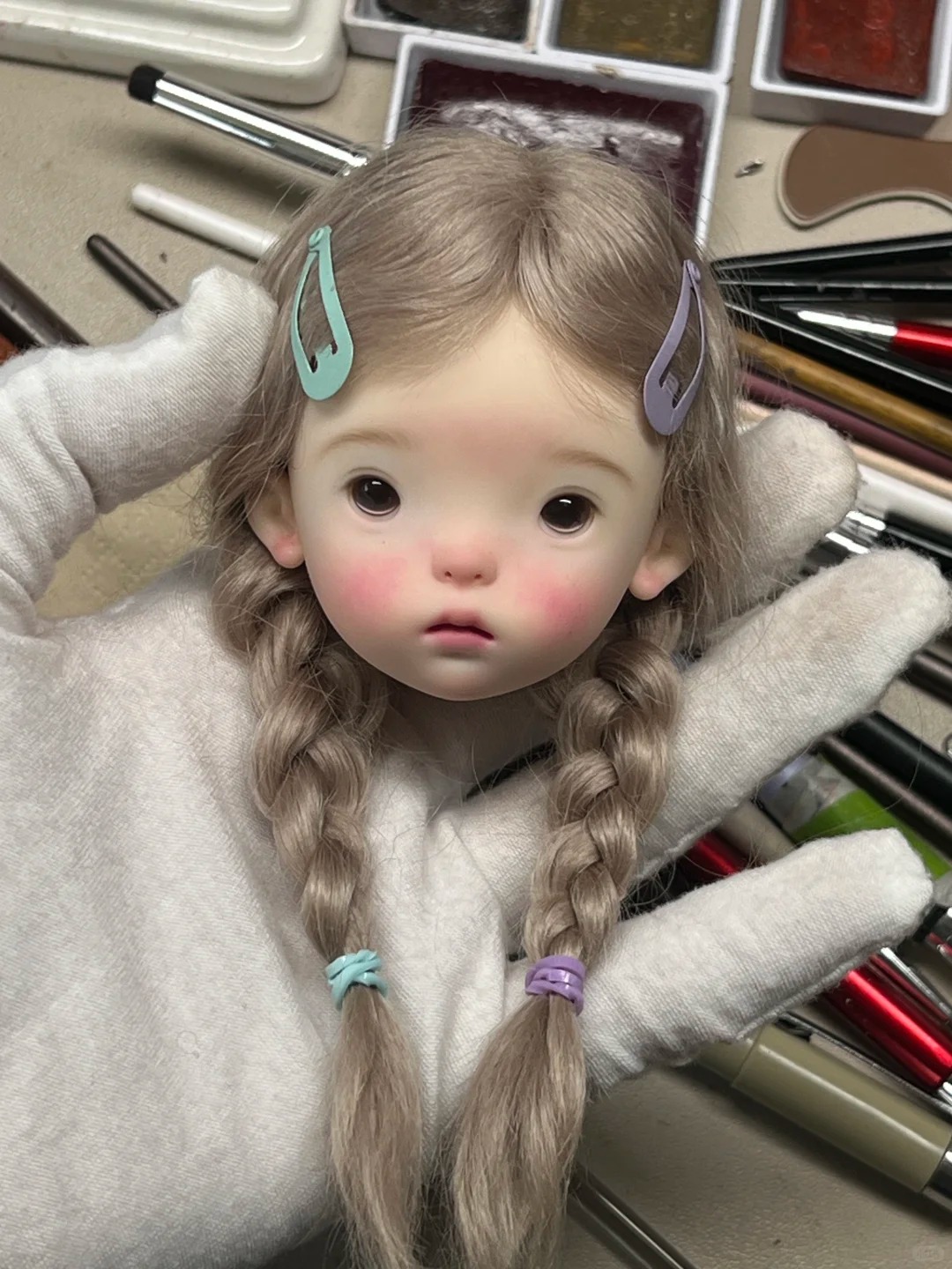 SD BJD Doll 1/6 Landoudou Head - Beauty Makeup For Girl recensione e prezzo