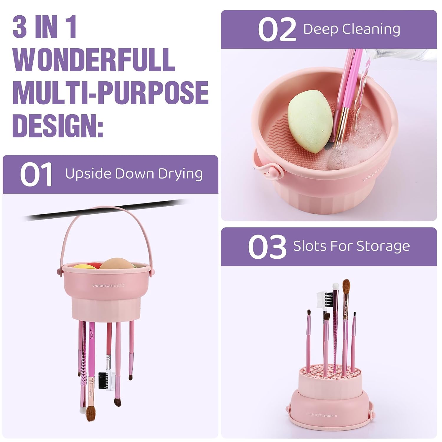 Makeup Brush Cleaning Bowl Bea - Beauty Makeup Kit recensione e prezzo