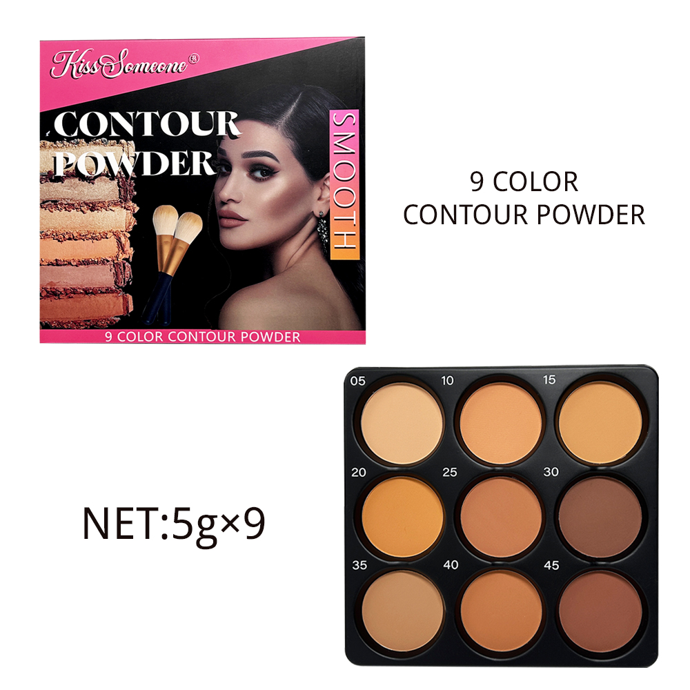 9 Color Powder Contour Palette - Beauty Makeup Palette recensione e prezzo