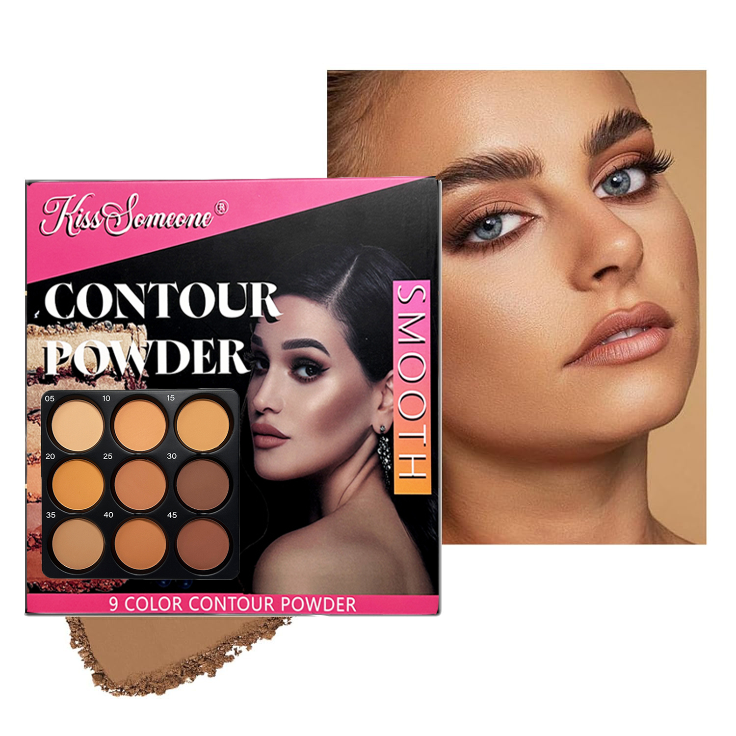 9 Color Powder Contour Palette - Beauty Makeup Palette recensione e prezzo