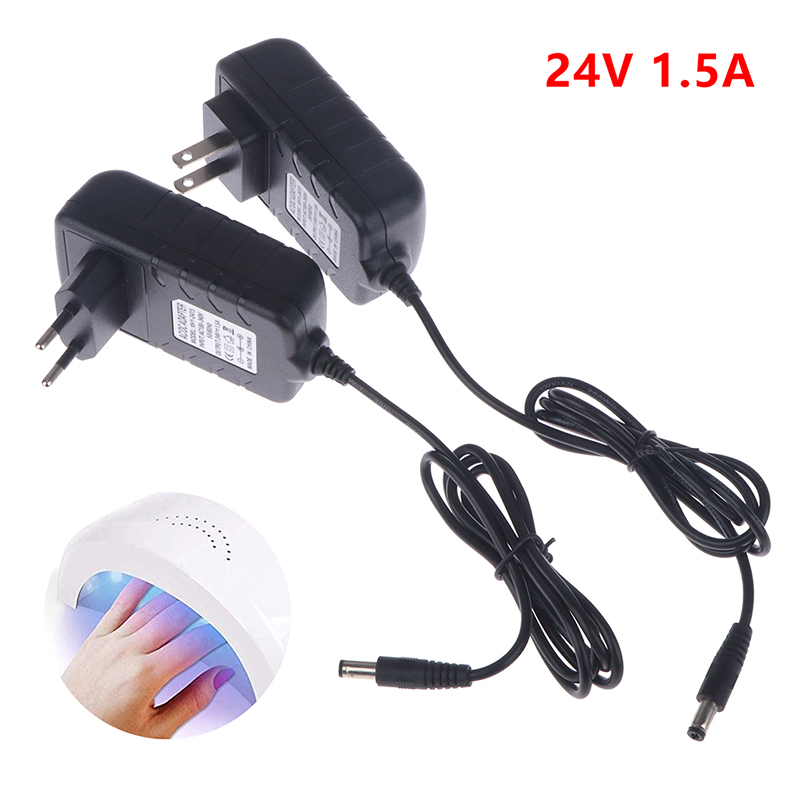 【24V 1.5A Power Supply Adapter - Uv Nail Lamp recensione e prezzo