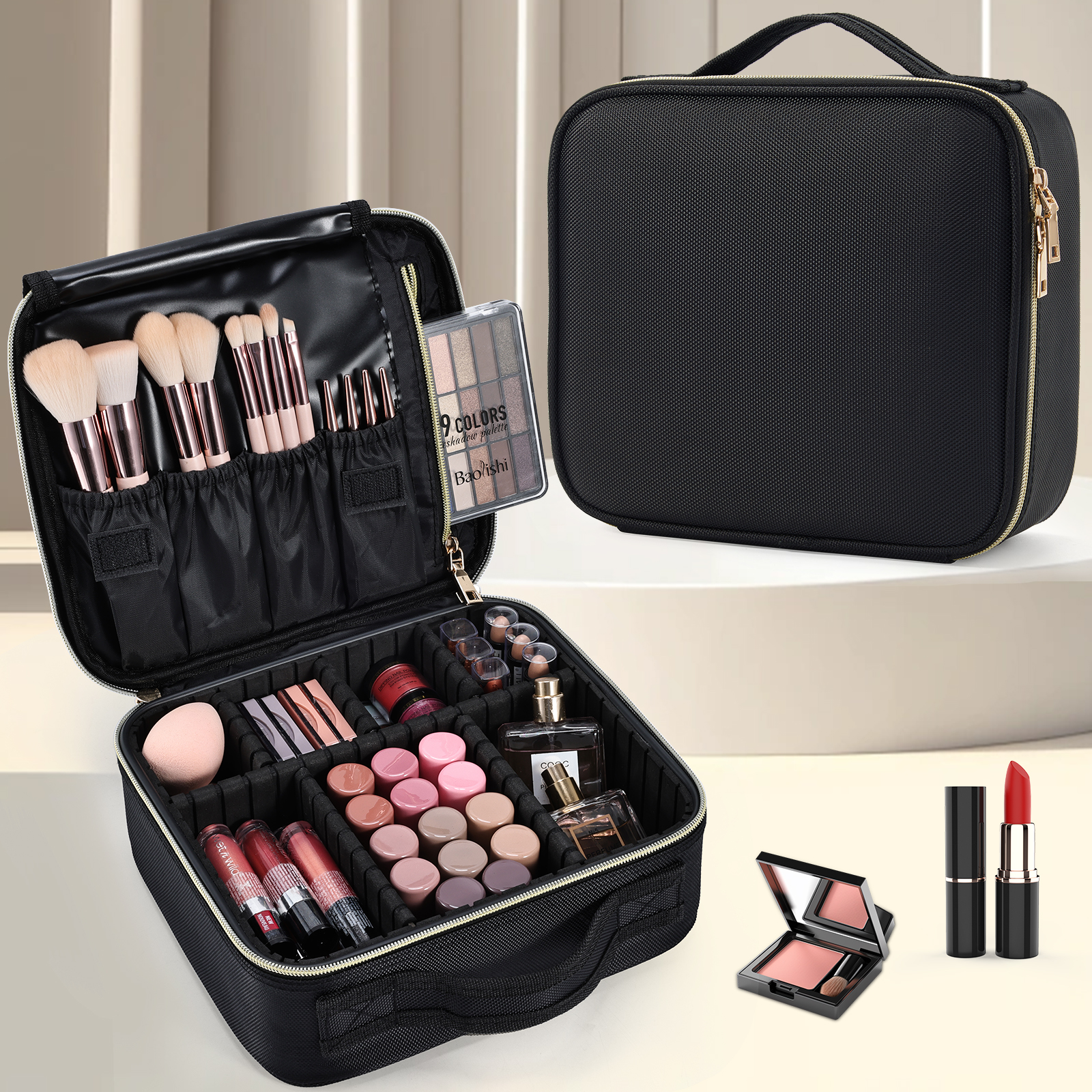 Cosmetic Case Makeup Bag Vanit - Makeup And Beauty recensione e prezzo