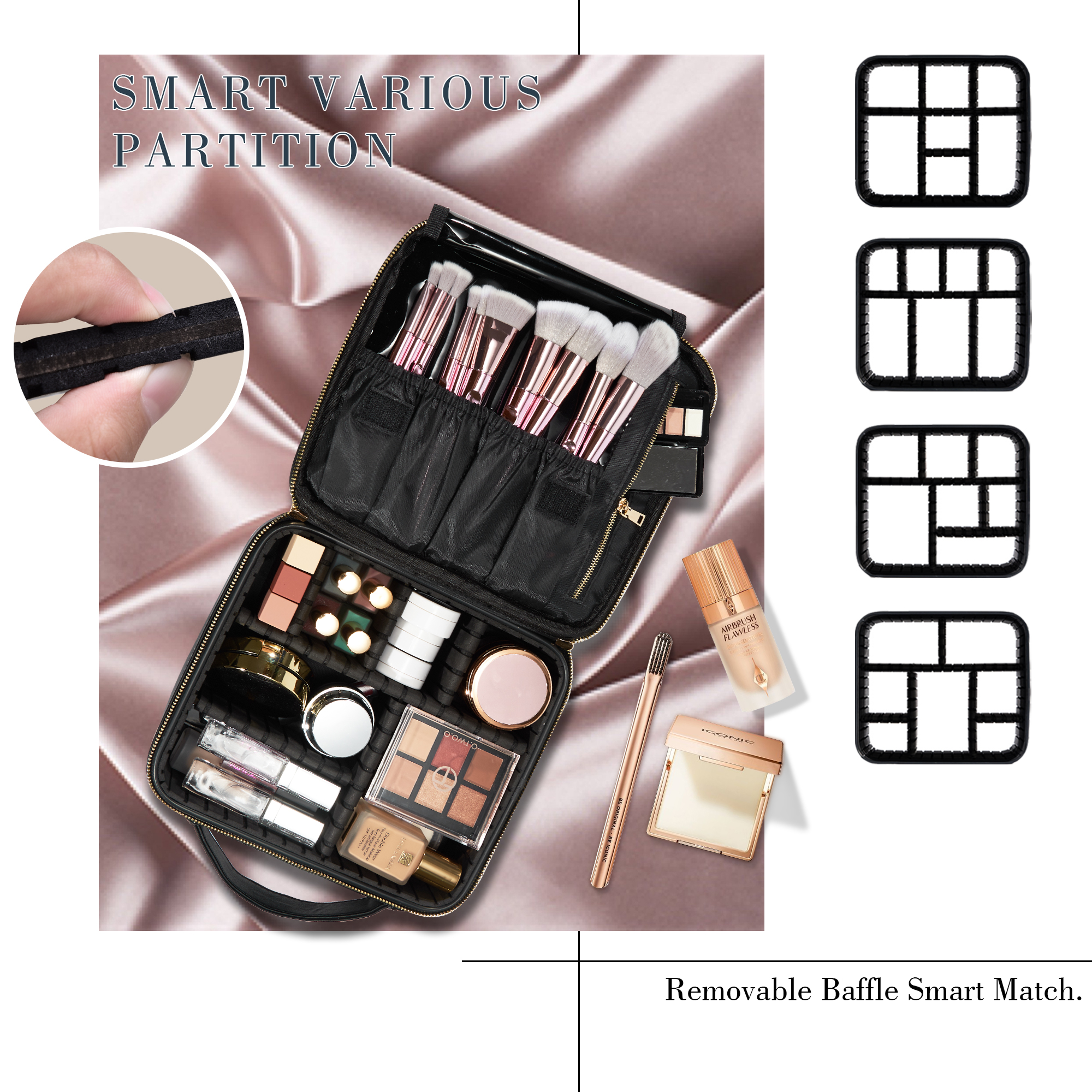 Cosmetic Case Makeup Bag Vanit - Makeup And Beauty recensione e prezzo