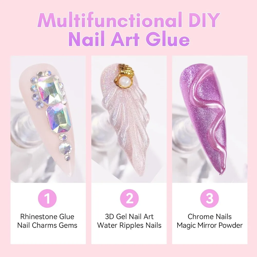 Professional Nail Art Glue Rhi - Uv Nail Lamp recensione e prezzo