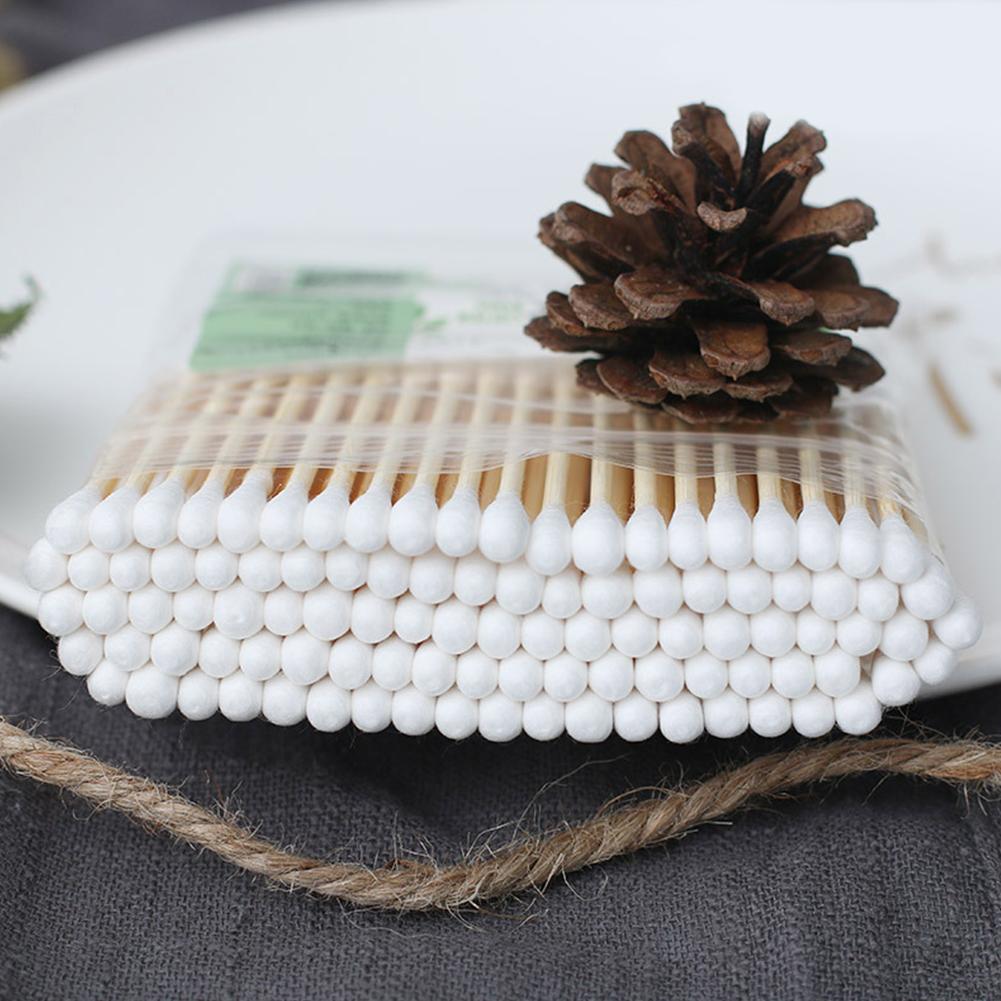 10/100pcs Disposable Cotton Sw - Makeup And Beauty recensione e prezzo