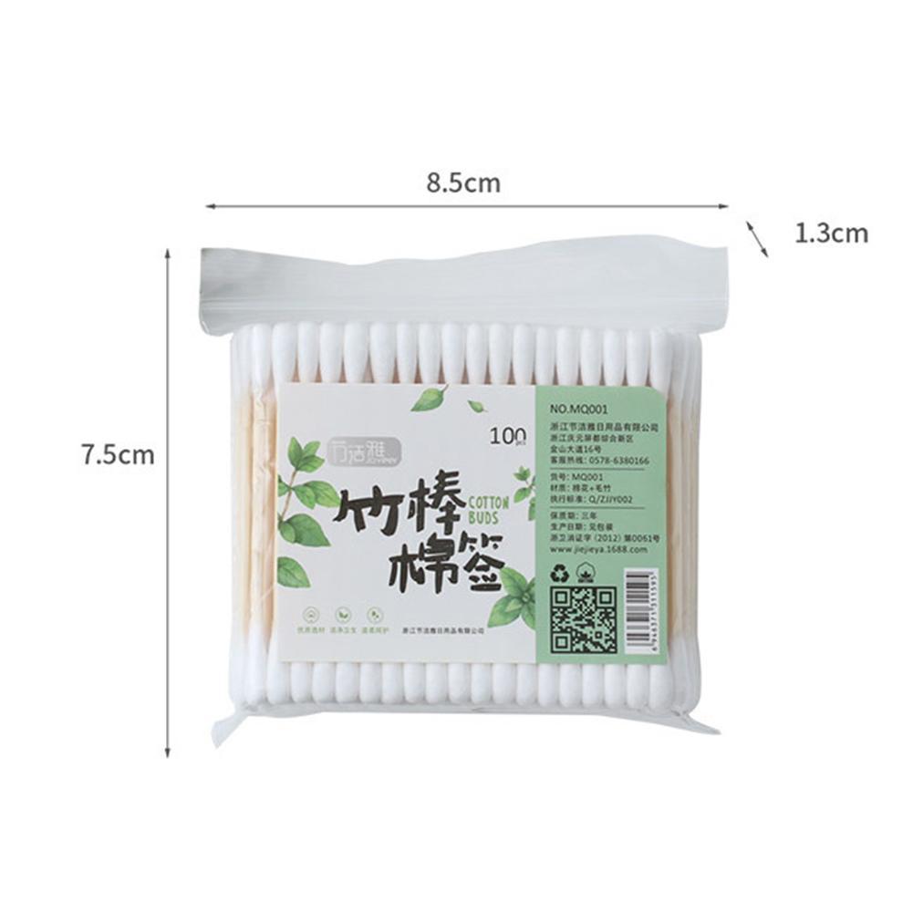 10/100pcs Disposable Cotton Sw - Makeup And Beauty recensione e prezzo