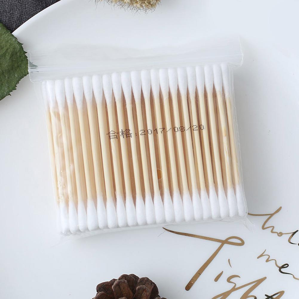 10/100pcs Disposable Cotton Sw - Makeup And Beauty recensione e prezzo