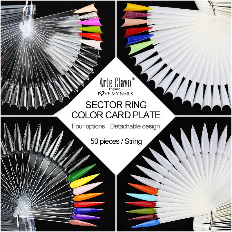 50Pcs False Nail Display Stick - Contour Palette Stick recensione e prezzo
