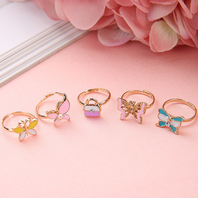 10/20 pcs Children Cute Ring A - Beauty Makeup For Girl recensione e prezzo