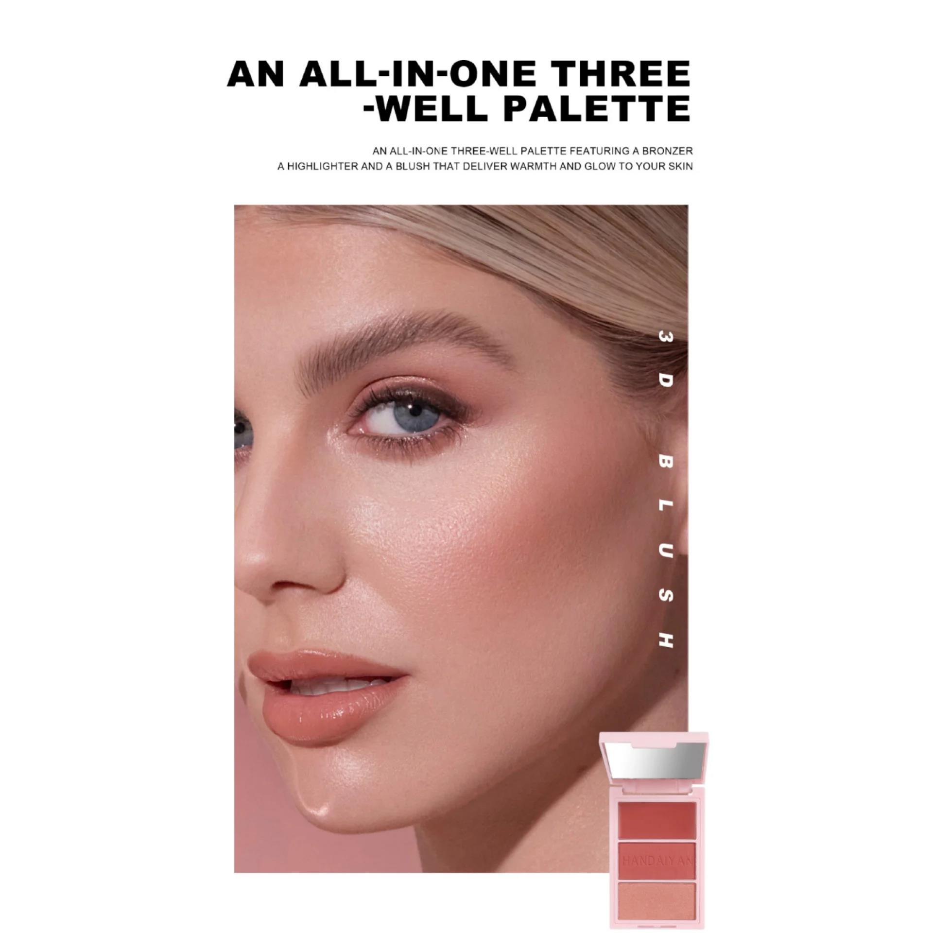 Long Lasting Cheek Rouge Three - Beauty Makeup Palette recensione e prezzo