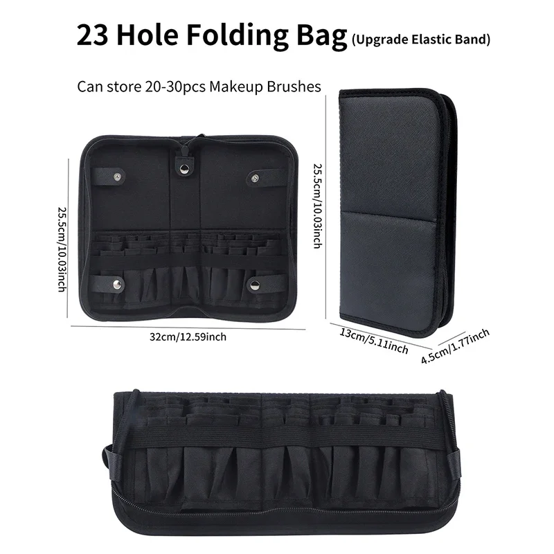29/23 Holes Foldable Makeup Br - Beauty Makeup Kit recensione e prezzo