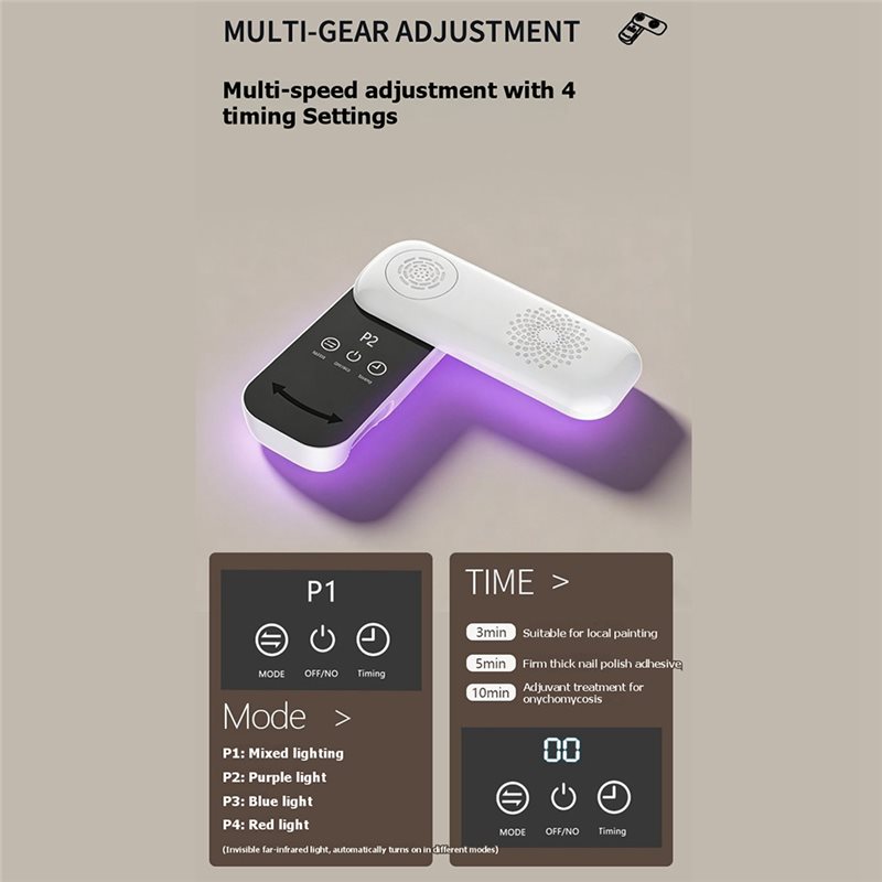 AB11-UV Nail Lamp Cordless, Re - Uv Nail Lamp recensione e prezzo