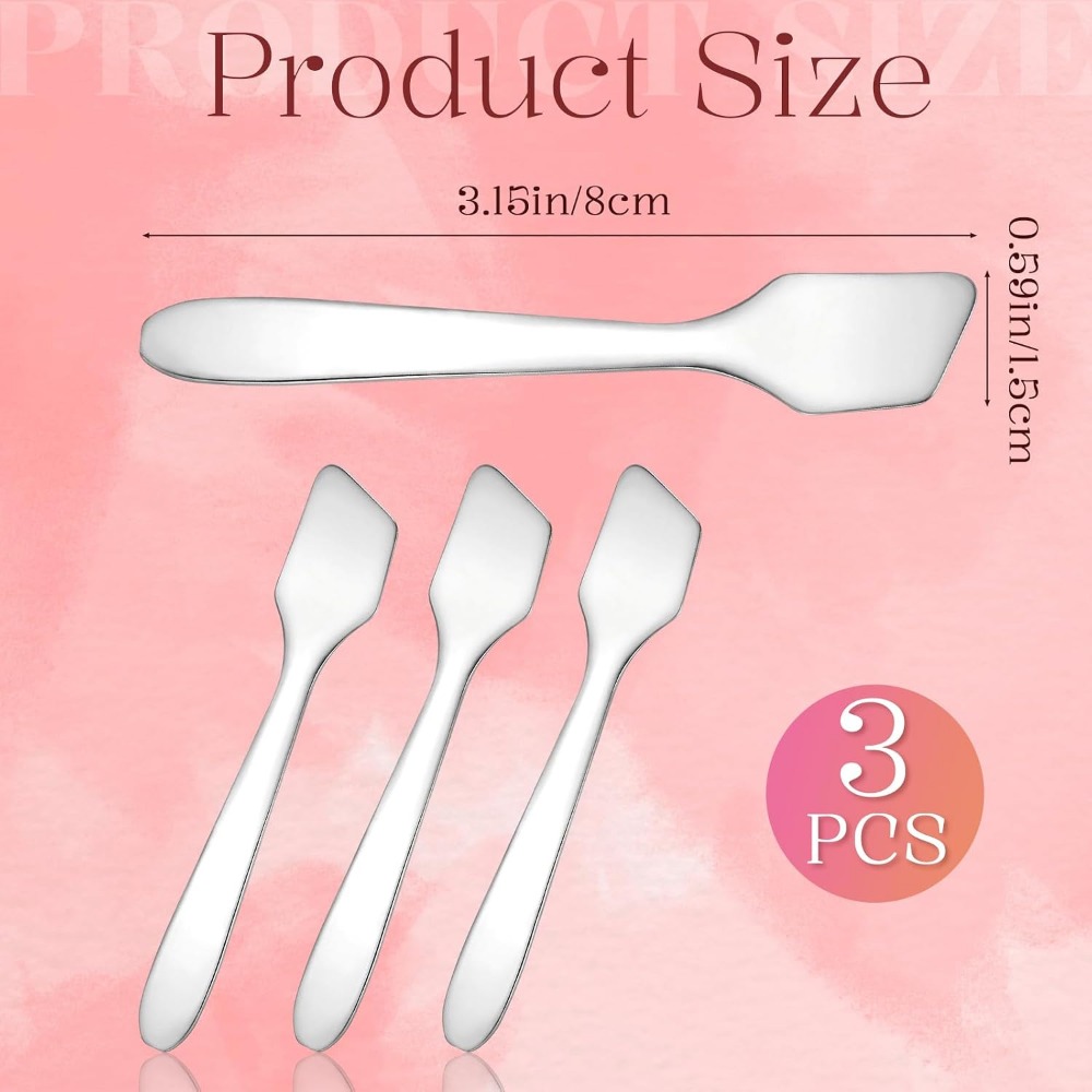 3-Piece Mini Stainless Steel M - Makeup And Beauty recensione e prezzo