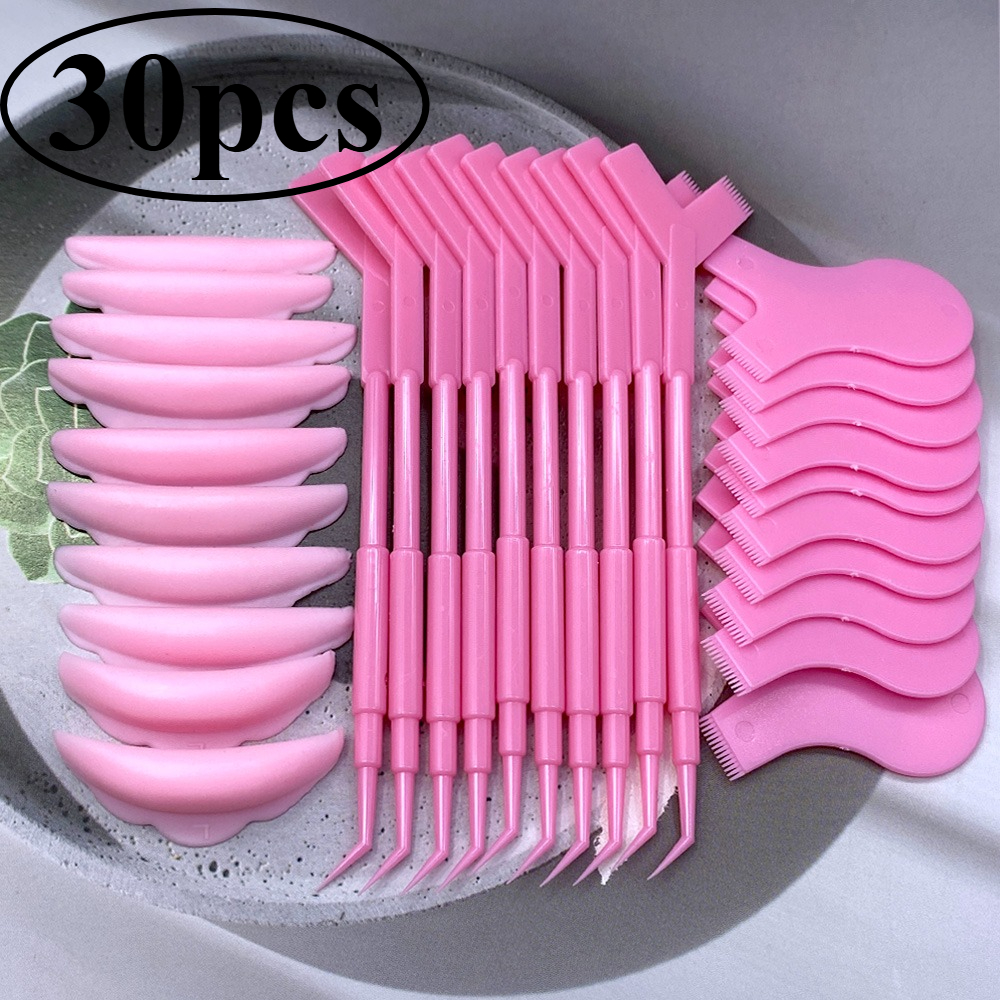 30pcs Eyelash Dying Set Silico - Beauty Makeup Kit recensione e prezzo