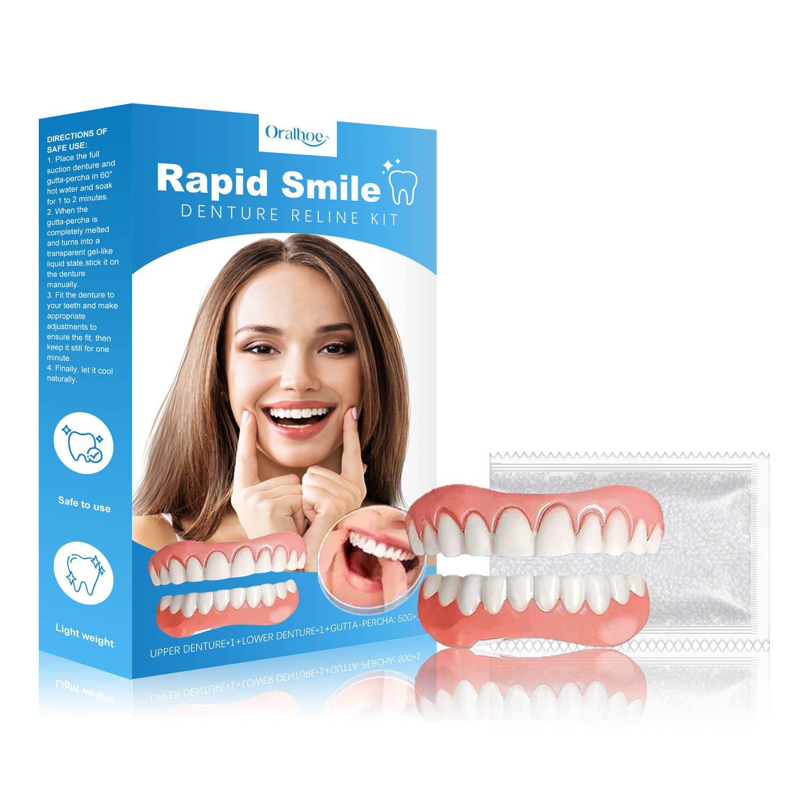 Cosmetic Tooth Veneer Kit - De - Beauty Makeup Kit recensione e prezzo