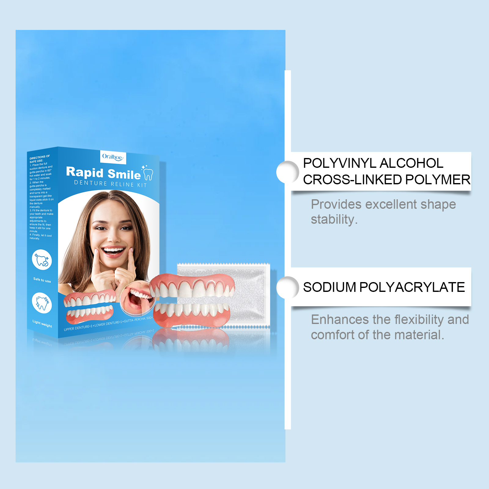 Cosmetic Tooth Veneer Kit - De - Beauty Makeup Kit recensione e prezzo